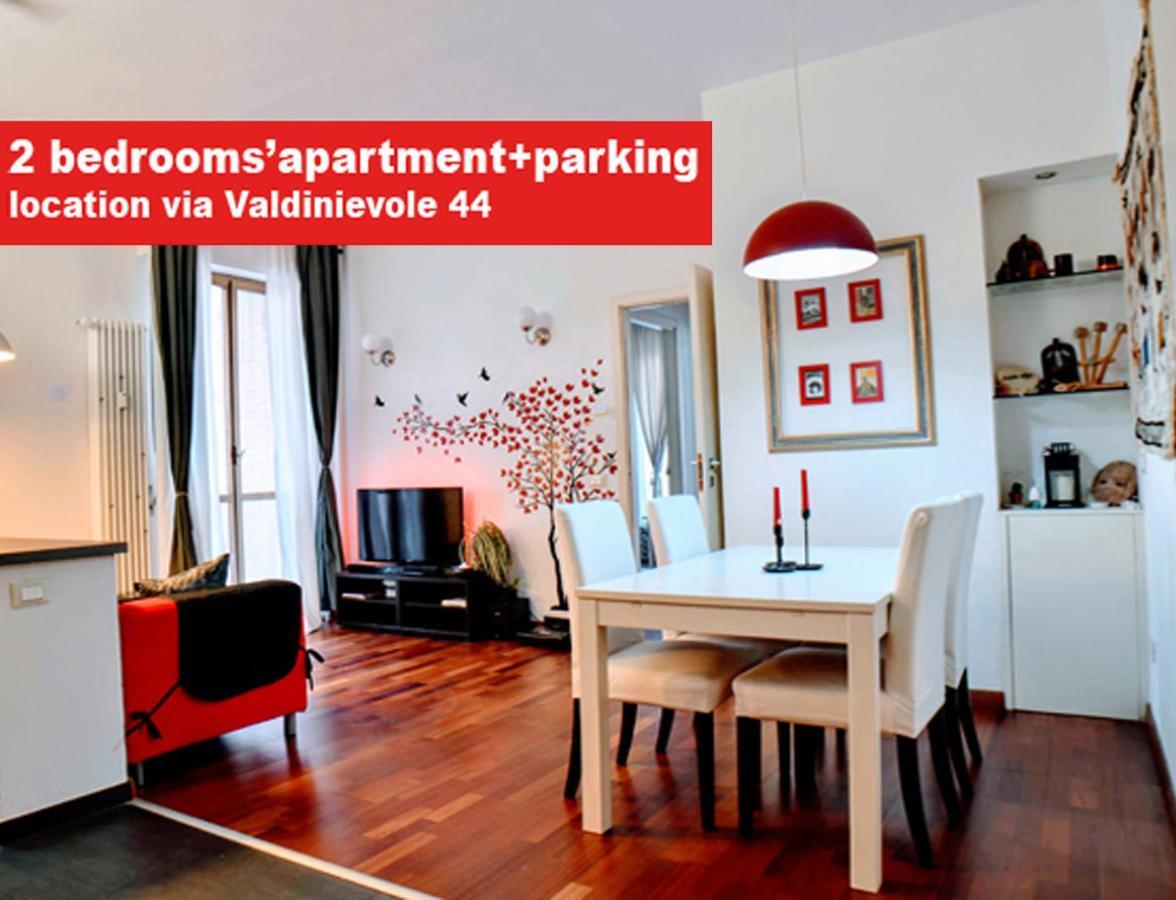 The Red Suite In Florence With Free Parking Firenze Bagian luar foto